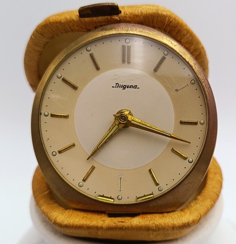 Vintage dugena reisewecker - vintage,