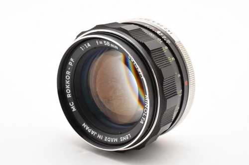 Minolta rokkor 58mm - rokkor-pf, f1.4