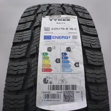 225 75 16C 1x NOKIAN 225/75 R16C 121/120R WRC3 Winterreifen 2021 VOLL