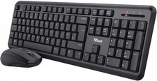 Trust YMO Silent Wireless Tastatur und Maus Set - DeutscheTastatur