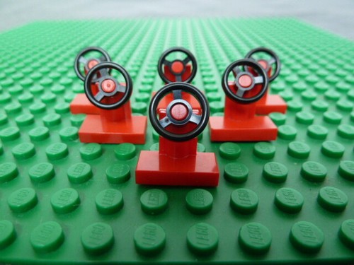Lego lenkrad lenksäule - lego, 6x