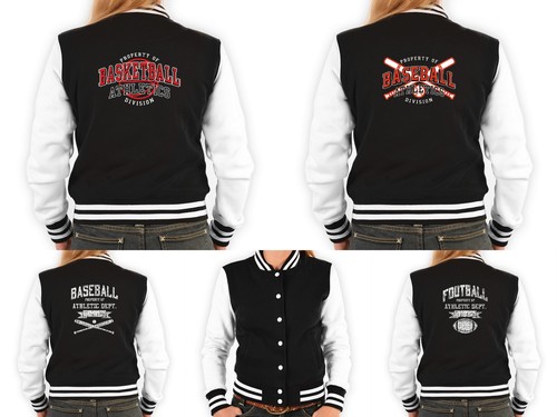 Damen college jacke baseball - college,