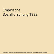 Empirische Sozialforschung 1992