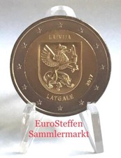 2 Euro Lettland 2017