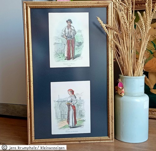 Altes wandbild 1876 - altes,