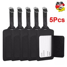 5 Stk Kofferanhänger Koffer Gepäckanhänger Tags Mit Namensschild Adressschild DE