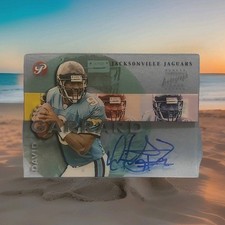 2002 DAVID GARRARD TOPPS PRISTINE AUTOGRAPHED AUTO CARD RC JACKSONVILLE JAGUARS