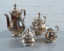 edler WMF Kaffeekern versilbert Kaffeekanne Teekanne Zuckerdose Milchkännchen