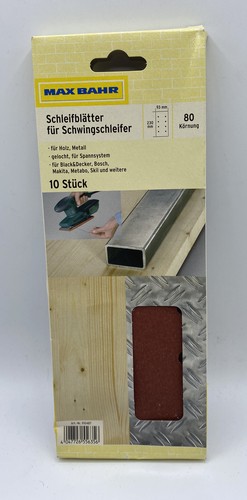Max bahr schleifblätter - 10,