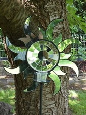 Sonne mit spiegelmosaik - sonne, &