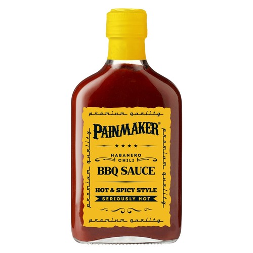 Painmaker habanero bbq - habanero,