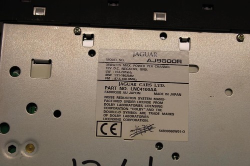 Radio lnc4100aa jaguar - cd-radio,