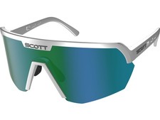 Scott Sport Shield Supersonic Edt Fahrrad Brille Green Chrome, silver Neu