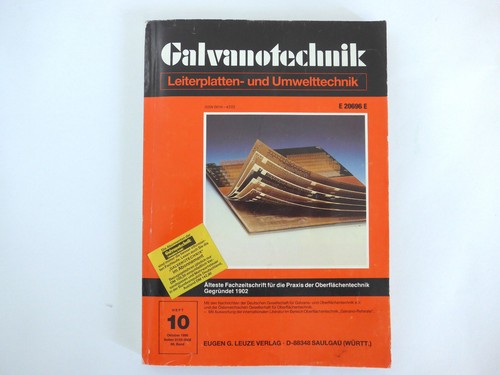 Galvanotechnik leiterplatten - galvanotechnik, leiterplatten-