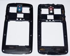 Original HTC Desire 500 506e Mittelgehäuse Gehäuse Rahmen Kamera Cover Türkis
