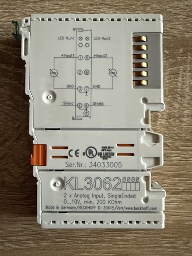 Beckhoff kl3062 busklemme - beckhoff,