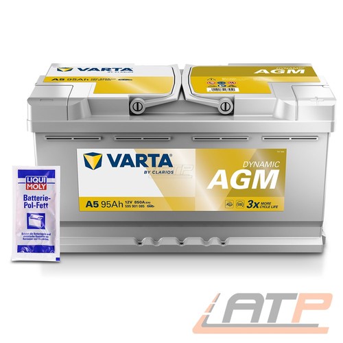Varta autobatterie 12v 95ah - autobatterie,