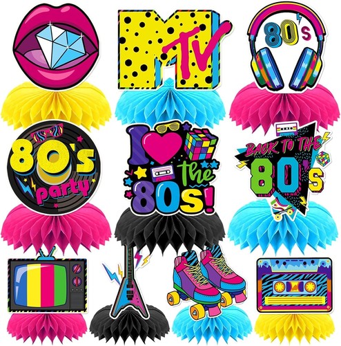 80er jahre party - 80er, dekorationen