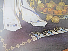 Stickvorlage "Kerzen in blau und weiß" Kreuzstich-Motive RICO