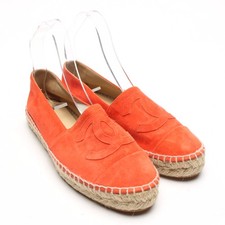 Espadrilles Chanel Orange 37 EUR