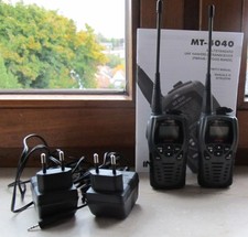 Intek  Funkgeräte 2 X MT-4040D LPD PMR446 neuwertig Zustand