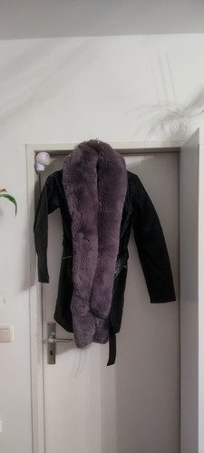 Kunstleder mantel - kunstleder,