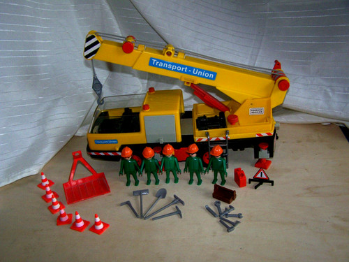 Playmobil teleskop autokran - playmobil,