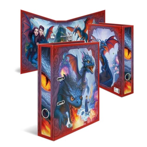 Motiv ordner dragon mit - a4,