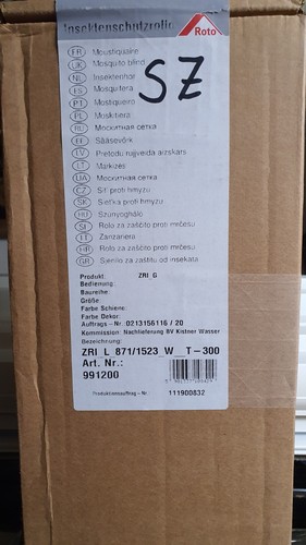 Insektenschutzrollo