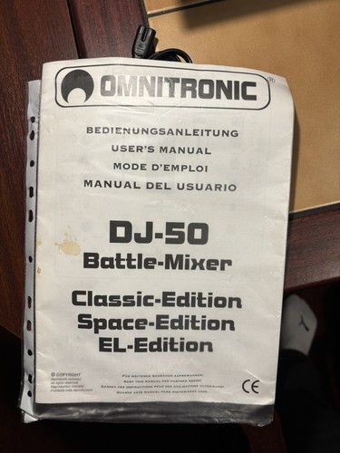 Omnitronic battle mixer - omnitronic, battle-mixer