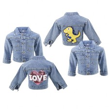 Kinder Jeans Jacke Jeansjacke