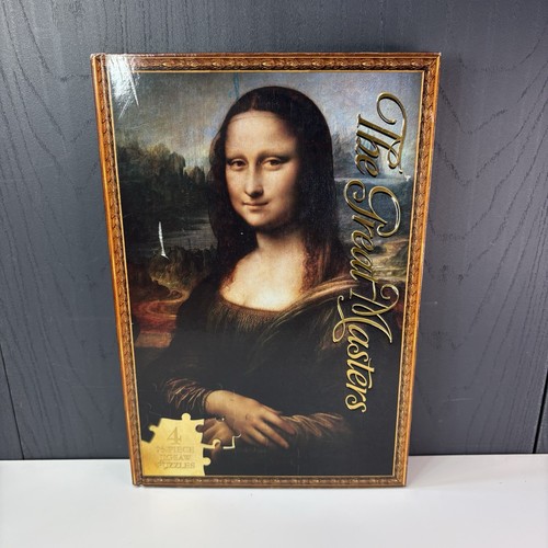 Mona lisa jigsaw puzzle book - mona,