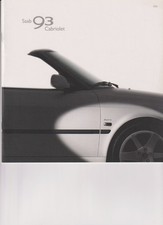 Saab 9-3 (93)  Cabriolet 2003 Prospekt / Brochure deutsch / german