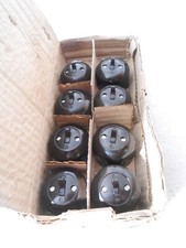 Neuw. Bakelit Kippschalter Licht Schalter AP schwarz alt antik Steckdose