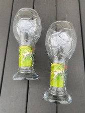 BRINKHOFF S No 1 Biergläser SAHM Fussball Pokal Bierglas original 2 c