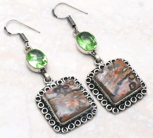 Leopardenfell jaspis peridot - leopardenfell, jaspis/peridot