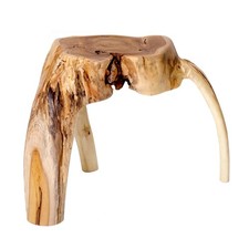 Design wurzelholzhocker - design,