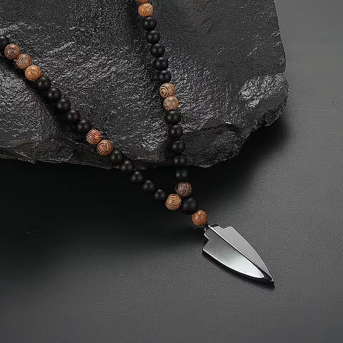Herren kette speerspitze - 🔥,