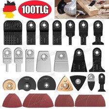 100x Zubehör Sägeblatt Metall Holz Diamant Titan Multitool Für Fein Bosch Makita