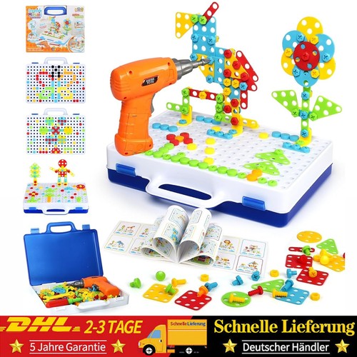 Diy mosaik steckspiel mit - diy, 3d