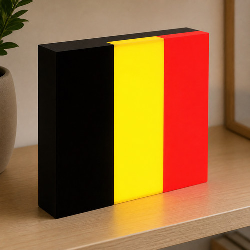 Belgien flagge led - belgien,