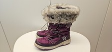 lesen! getragene Stiefel gefüttert lila 37 FILA Reißverschluss Herbst Winter