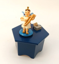 Blank Spieldose Engel mit Lyra