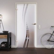 Komplettset Glastür Design