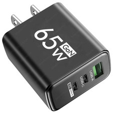 Triple 65W Fast Charger with