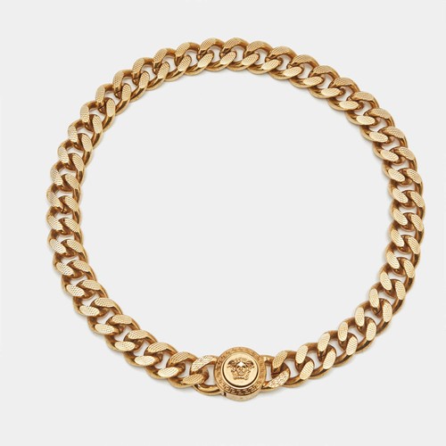 Versace medusa goldfarbene - versace,