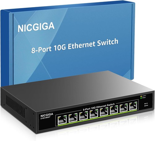 Port 10gb ethernet switch - 8-port,