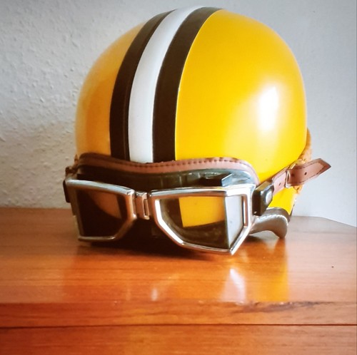 Ddr mopedhelm eierschale - ddr,