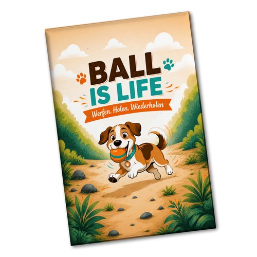 Souvenir magnet ball - souvenir,