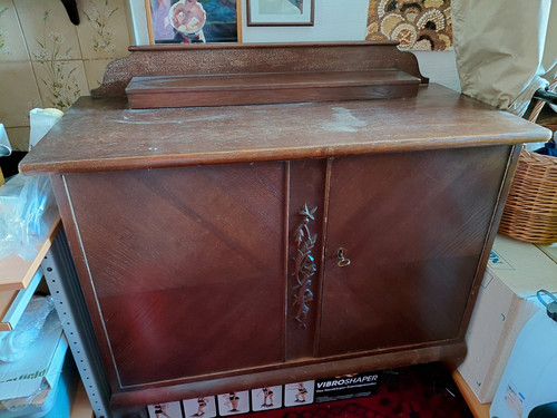 Antikes buffet holz - holz, mit